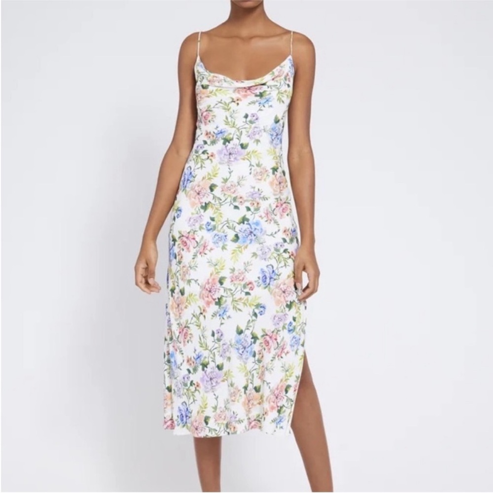 Alice + Olivia Gardenia Floral Dress